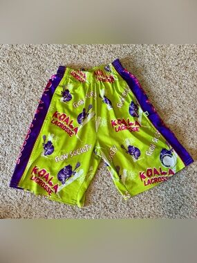 Flow Society Koala Lacrosse Shorts. Youth Boys Size Small. EUC.